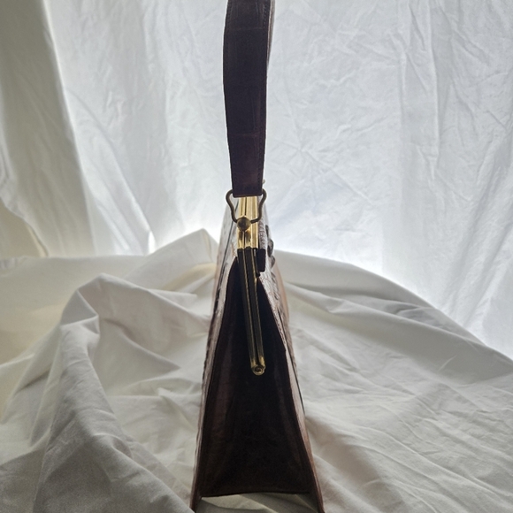 Vintage Genuine Crocodile Handbag - Picture 10 of 11